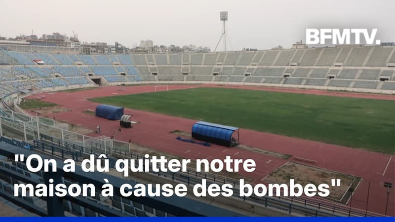 Guerre au Moyen-Orient: le plus grand stade de Beyrouth transformé en centre d'accueil pour les réfugiés