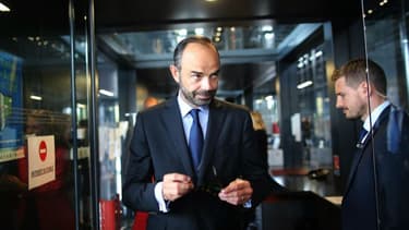 Le Premier ministre Edouard Philippe le 6 octobre 2017 à Nantes