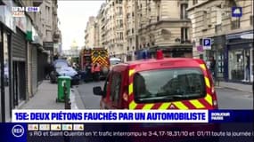 Paris: deux piétons fauchés par un automobiliste