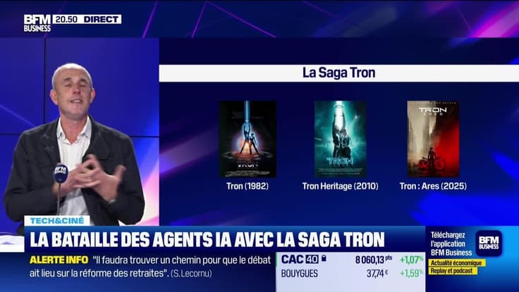 Tech&Ciné : la bataille des agents IA avec la saga TRON par Xavier Perret  - 08/10