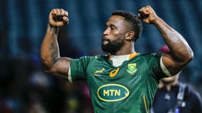 Siya Kolisi avec l'Afrique du Sud en novembre 2022
