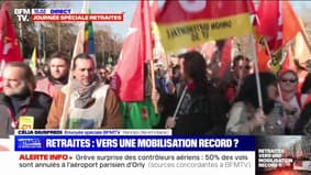 Retraites: une mobilisation très importante attendue à Rennes