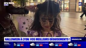 Ninja, sorcière ou squelette: les Lyonnais ont déambulé dans les rues pour fêter Halloween