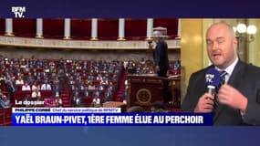 Yaël Braun-Pivet, 1ère femme élue au perchoir - 28/06