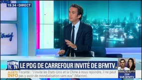 Carrefour "cherche des repreneurs" pour les magasins Dia, dit Alexandre Bompard