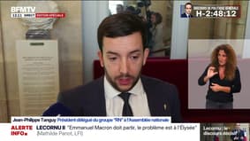 Jean-Philippe Tanguy (RN) dénonce “un budget qui fait les poches des classes moyennes et des entreprises"