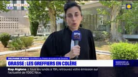 Grasse: les greffiers en colère