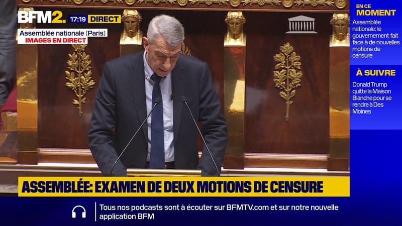 Motions de censure: le groupe LIOT ne votera pas la motion  de censure, dans le "refus d'une logique institutionnelle de chaos" assure le député Michel Castellani