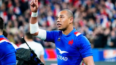 Gaël Fickou auteur du premier essai des Bleus le 19 mars 2022