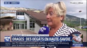Haute-Savoie: la maire de Doussard décrit un orage "très très violent"