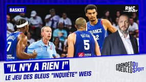 Basket : "Il n'y a rien", le jeu des Bleus "inquiète" Weis