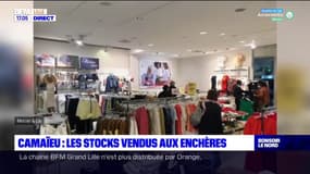 Camaïeu: les stocks de vêtements vendus aux enchères