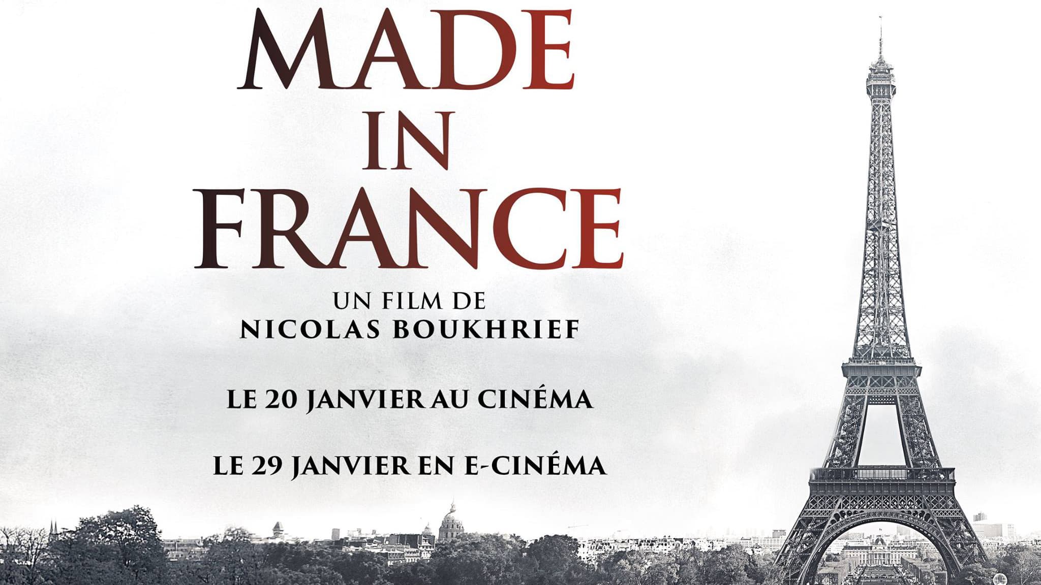 Le film Made in France change d'affiche et de date de sortie