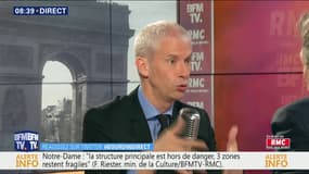 Notre-Dame de Paris: "Le pire a été évité", mais "un risque d'effondrement demeure" selon le ministre de la Culture sur RMC