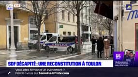 Toulon: reconstitution ce jeudi après la mort d'un SDF, retrouvé décapité