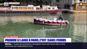 L'été chez nous: balade à bord d'un bateau sans permis sur le canal de l'Ourcq