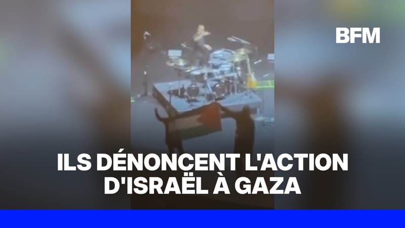 Massive Attack banni de Singapour pour avoir montré un drapeau palestinien en concert