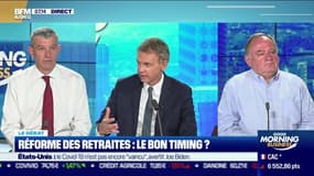 Le débat : Réforme des retraites, le bon timing ?, par Jean-Marc Daniel et Nicolas Doze - 05/07