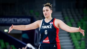 Alexia Chartereau, contre la Belgique en demi-finale, samedi 24 juin 2023