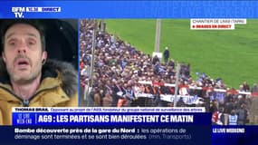 A69: "Les citoyens ne veulent pas de cette autoroute", affirme Thomas Brail, opposant au projet et fondateur du groupe national de surveillance des arbres