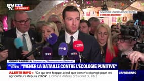 Jordan Bardella: "Je suis en campagne contre le Green Deal et le Pacte Vert"