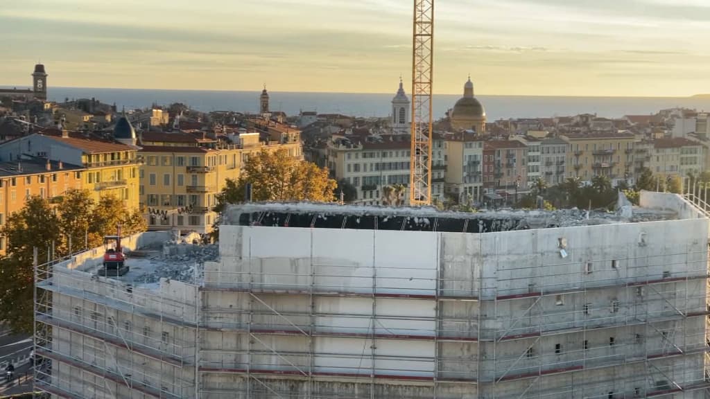 Les images du chantier du TNN.
