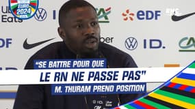 Équipe de France : "Se battre pour que le RN ne passe pas", Marcus Thuram prend position