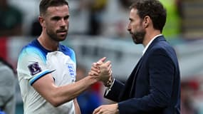 Jordan Henderson et Gareth Southgate, le 4 décembre 2022.