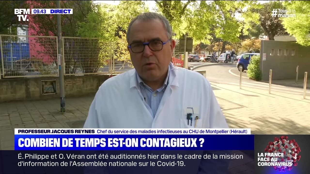 Combien de temps est-on contagieux ? - 02/04