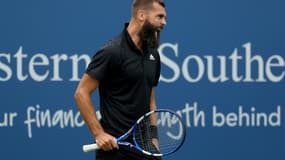Benoît Paire vainqueur de l'Américain John Isner à Cincinnati, le 19 août 2021