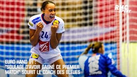 Euro Hand (F) : "Soulagé d'avoir gagné ce premier match" sourit Krumbholz