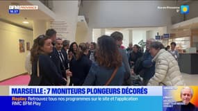 Marseille: sept moniteurs de plongée décorés pour acte de bravoure