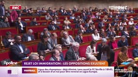 Rejet loi immigration : les oppositions exultent 