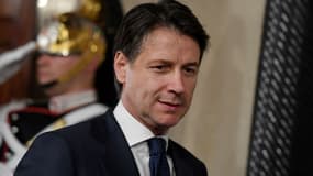 Giuseppe Conte à Rome (Italie), le 31 mai 2018