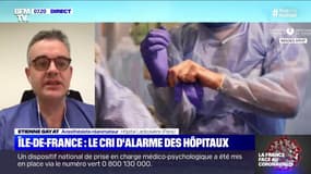 L'anesthésiste à l'hôpital Lariboisière Etienne Gayat annonce qu'"il reste un lit de réanimation sur les 46 ouverts"