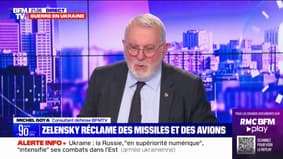 Ukraine: Volodymyr Zelensky réclame aux Occidentaux des missiles de longue portée et des avions de combat