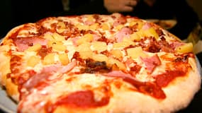 Pizza hawaïenne, image d'illustration.