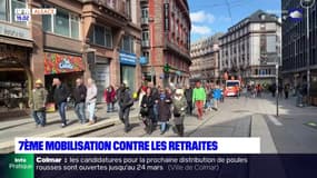 7è mobilisation contre les retraites: une baisse de la mobilisation en Alsace
