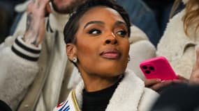 Angélique Angarni-Filopon, Miss Frane 2025, le 19 février 2025 au Parc des Princes à Paris