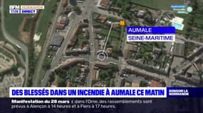 Seine-Maritime: des personnes blessées après un incendie dans un hôtel à Aumale