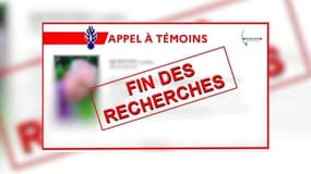 Fin des recherches après un appel à témoins (photo d'illustration).