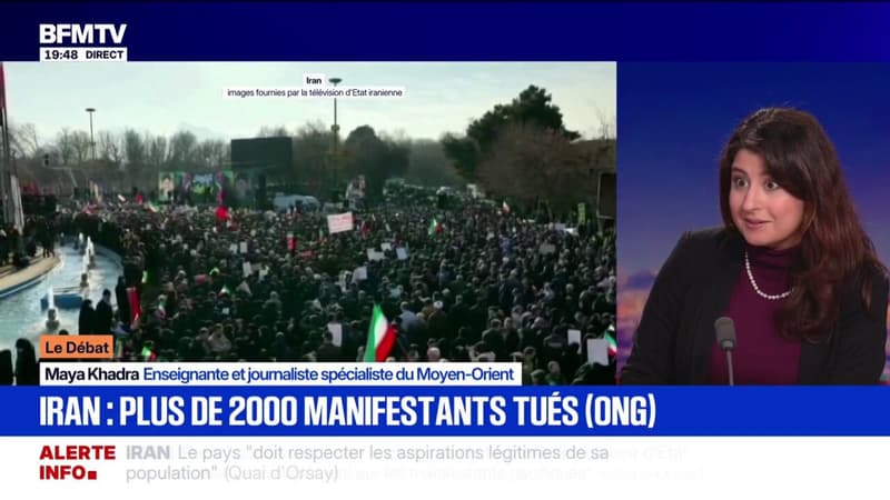 "Ce régime ne peut pas tomber à travers les soulèvements, il faut une intervention militaire", estime Maya Khadra, enseignante et journaliste spécialisée du Moyen-Orient