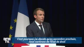 État de droit ou état d'urgence? Le lapsus d'Emmanuel Macron devant les Français de New York