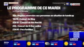 Armada de Rouen: le programme du mardi 13 juin