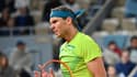 Rafael Nadal pendant le tournoi de Roland-Garros 2022