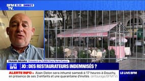 Restaurateurs pendant les JO: "Nous ce qu'on demande, c'est de pouvoir les indemniser" déclare Franck Delvau, président de l'UMIH Paris Île-de-France