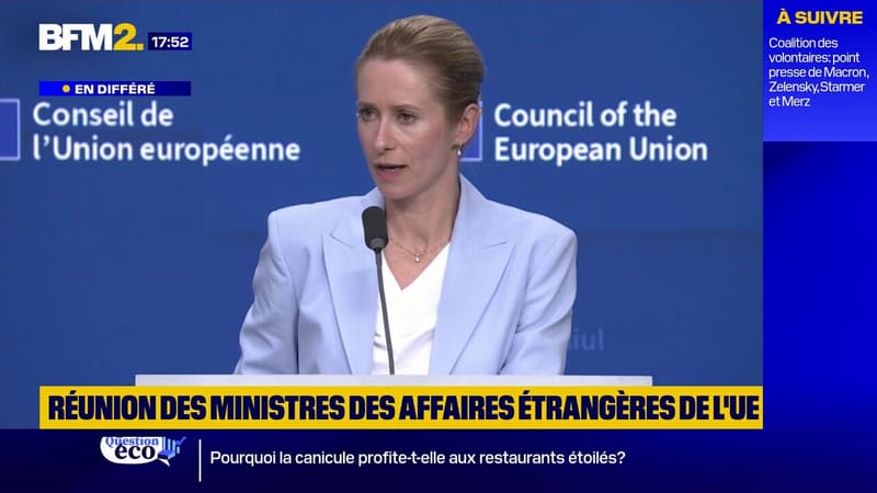 21e paquet de sanctions contre la Russie: "Nous sommes proches d'un accord", déclare Kaja Kallas