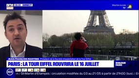 Le président de la Société d’Exploitation de la Tour Eiffel évoque une perte "autour 70 millions d'euros" en 2021