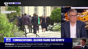 Olivier Faure (PS): "Le NFP arrive regroupé, uni, avec un projet, avec une majorité relative et une candidate pour Matignon"