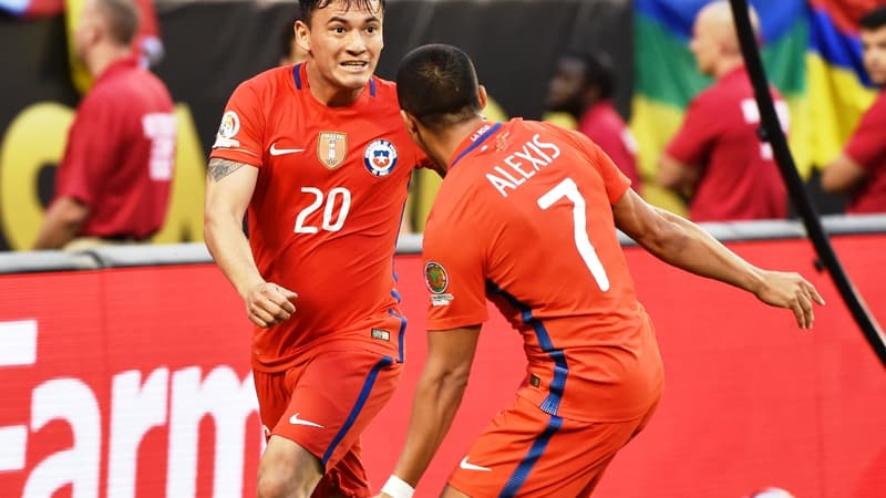 Aranguiz et Sanchez
